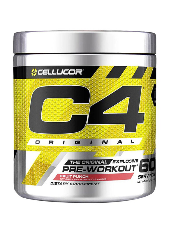 

Cellucor C4 Original Pre-Workout, 60 Servings, Fruit Punch