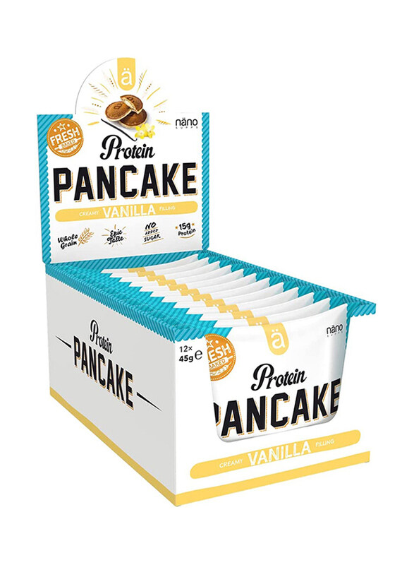 

NanoSupps Protein Pancakes, 12 x 45g, Double Chocolate