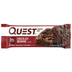 Quest Protein Bar Chocolate Brownie  60g Pack of 12