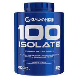 GALVANIZE NUTRITION 100 Isolate 80 Servings Vanilla 2kg