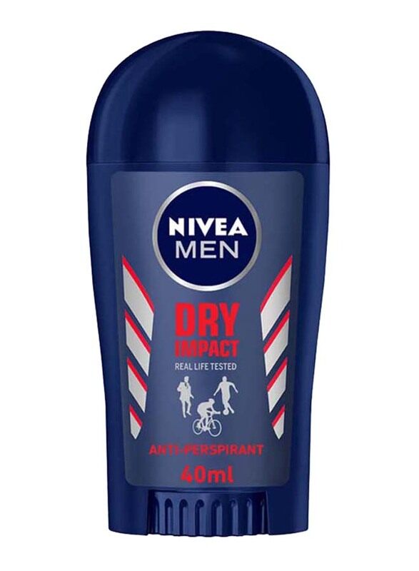 

Nivea Dry Impact Antiperspirant Stick for Men, 40ml