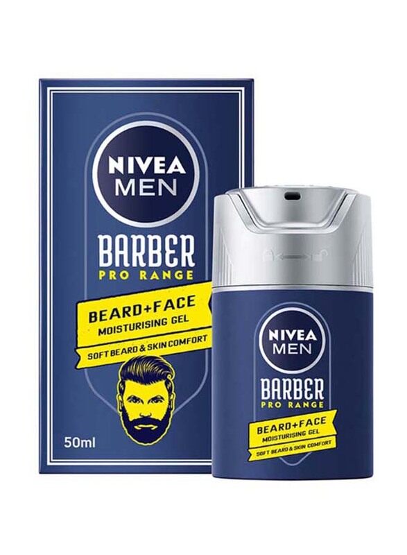 

Nivea Men Barber Pro Range Beard and Face Moisturizing Gel, 50ml