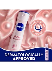 Nivea Pearl & Beauty Antiperspirant Spray for Women, 150ml, 2 Pieces