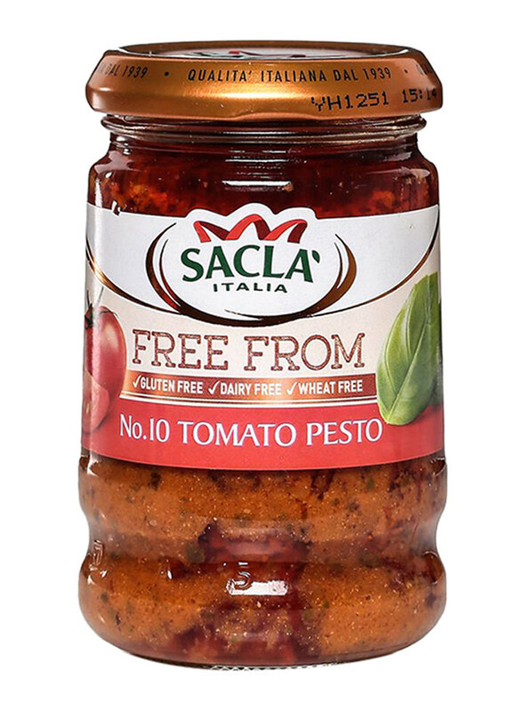 

Sacla Italia Free Form Pesto Tomato Sauce, 190g