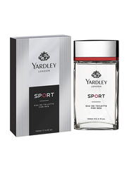 Yardley London 2-Piece Sport Perfumed Luxurious Unique Scent Gift Set for Men, 100ml EDT, 150ml Body Spray