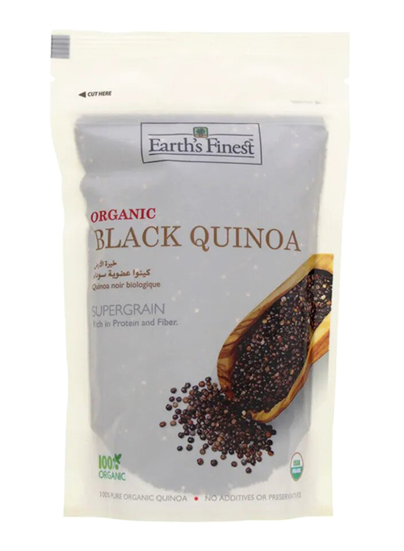 Earth's Finest Organic Black Quinoa, 340g