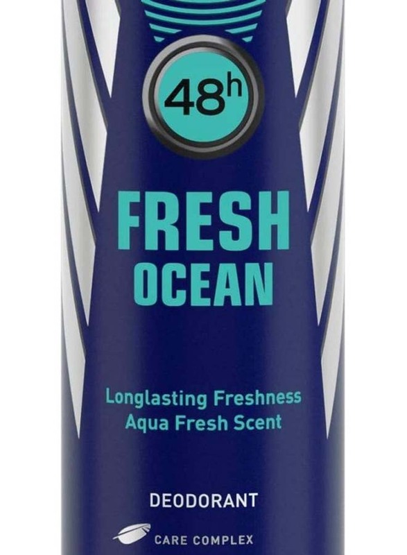 Nivea Fresh Ocean Deodorant Spray for Men, 150ml, 2 Pieces