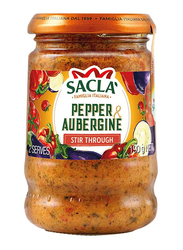 Sacla Italia Stir Through Pepper & Aubergine Sauce, 190g