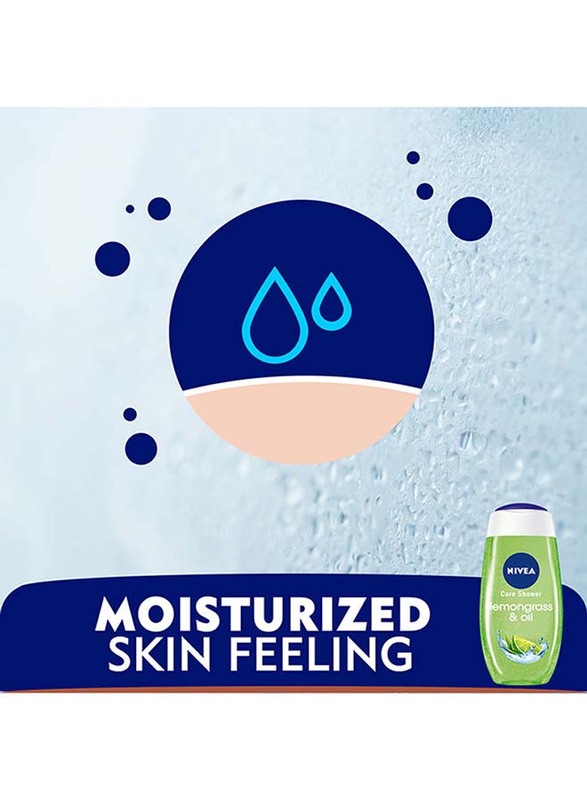 Nivea Lemongrass Oil and Shower Gel, 250ml