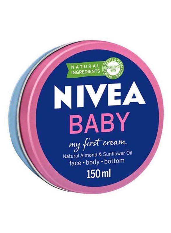 Nivea 150ml My First Cream, Blue/Pink