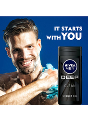 Nivea Deep Clean Microfine Clay Shower Gel, 250ml