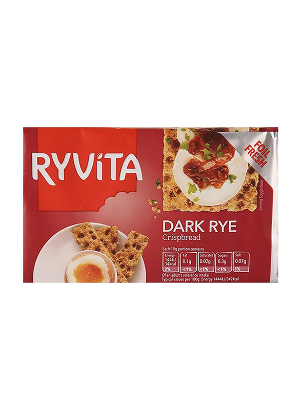 Ryvita Dark Rye Crisp Bread, 250g