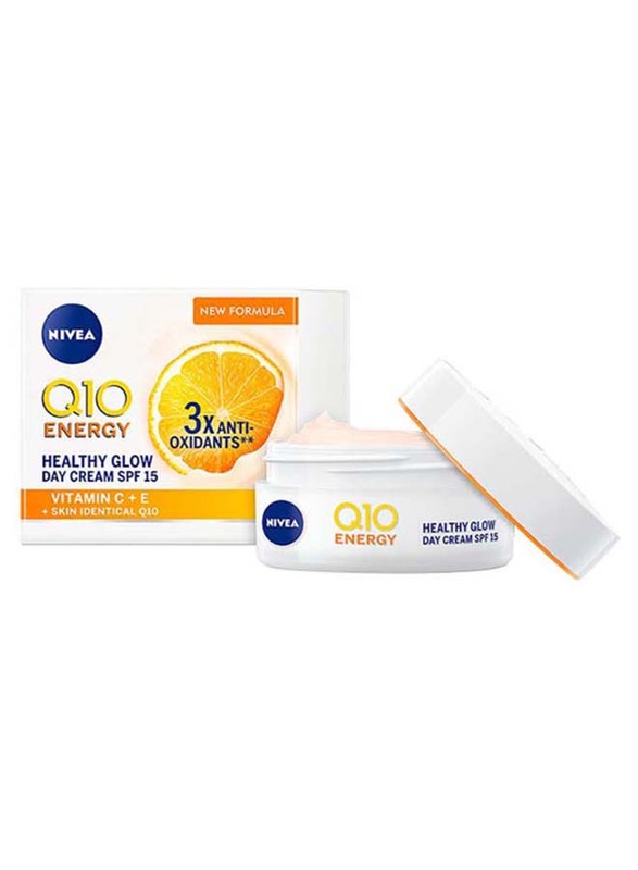 Nivea Q10 Plus C Anti-Wrinkle + Energy Day Face Cream, 50ml