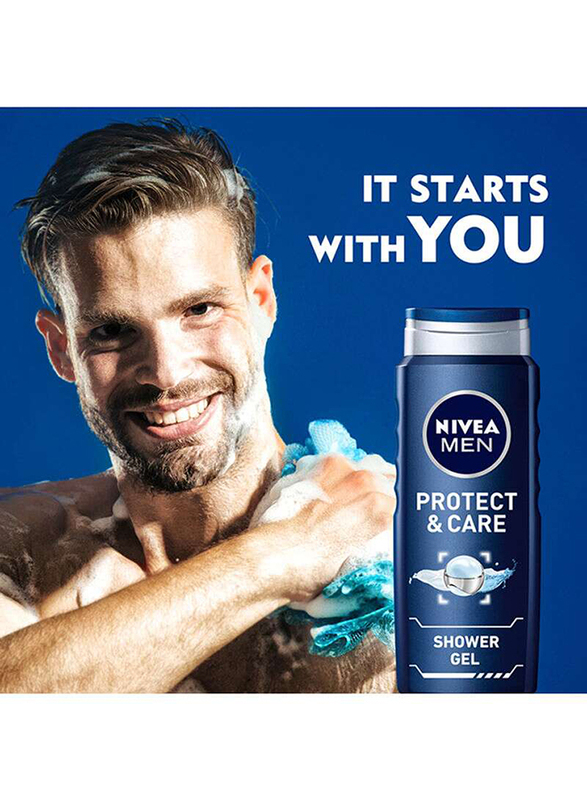 Nivea Protect and Care Shower Gel, 500ml