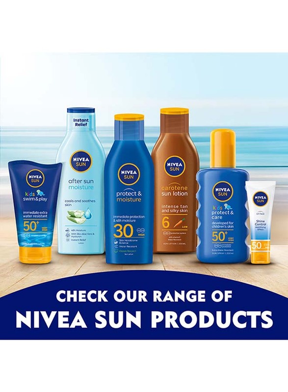 Nivea 200ml Sun Kids Protect And Care Sun Spray with SPF 50+ for Kids