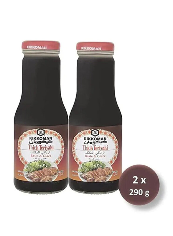 

Kikkoman Thick Teriyaki Sauce, 2 x 290g