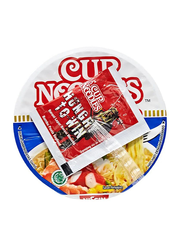 Nissin Spicy Seafood Flavor Cup Noodles, 75g