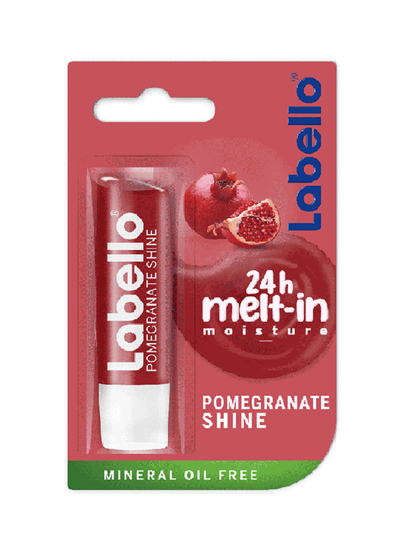 Labello Pomegranate Shine Lip Balm, 4.8g