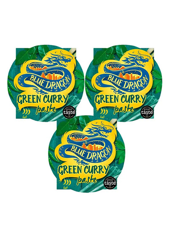 

Blue Dragon Green Curry Paste, 3 x 50g