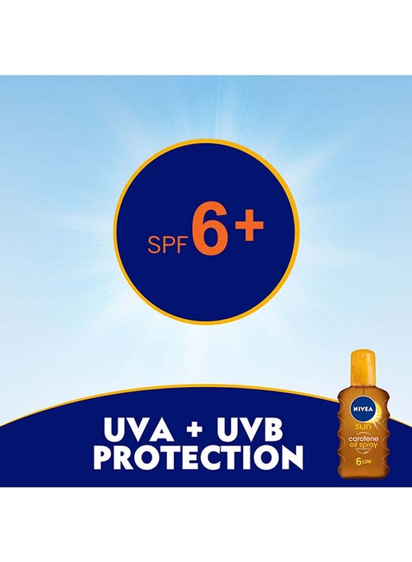 Nivea Carotene Oil Spray SPF6+, 200ml