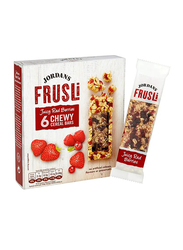 Jordans Frusli Juicy Red Berries Chewy Cereal Bar, 6 x 30g
