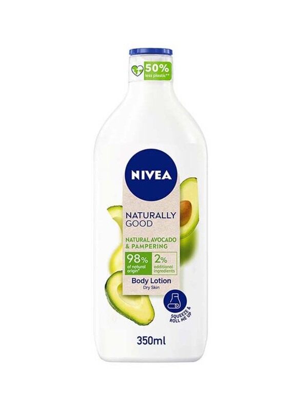 

Nivea Good Body Lotion with Natural Avocado & Pampering Clear, 350ml
