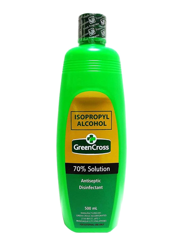 

Green Cross Isopropyl Alcohol Antiseptic Disinfectant, 500ml