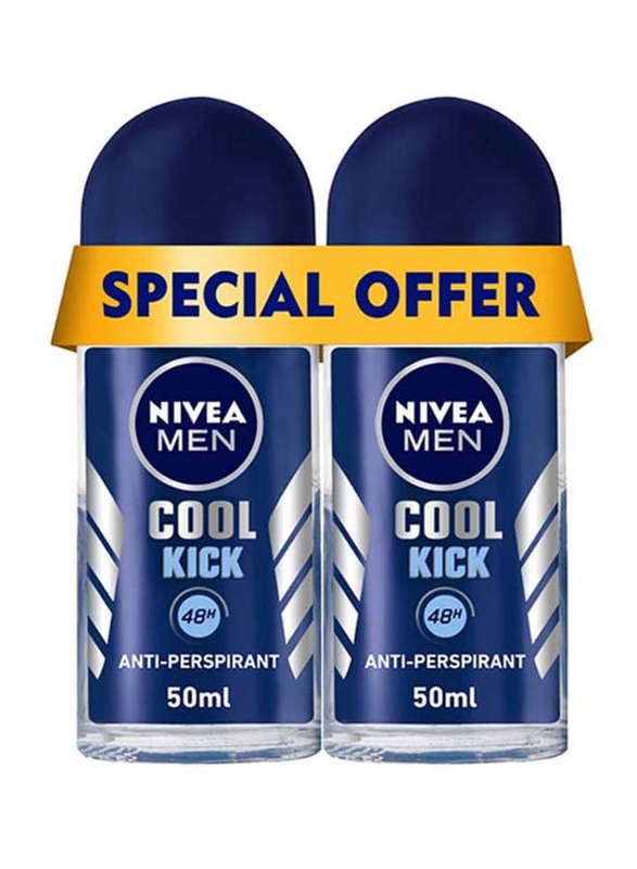 Nivea Cool Kick Deodorant for Men, 50ml