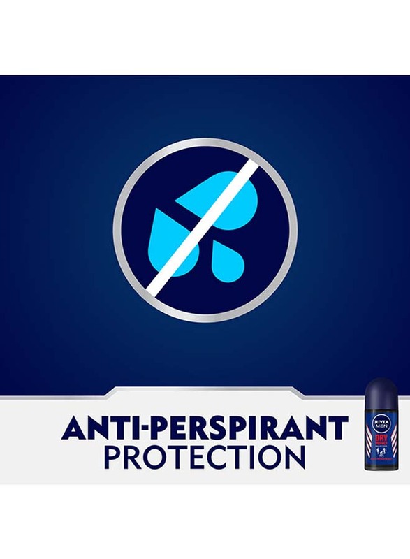 Nivea Dry Impact Plus Antiperspirant Deodorant for Men, 50ml