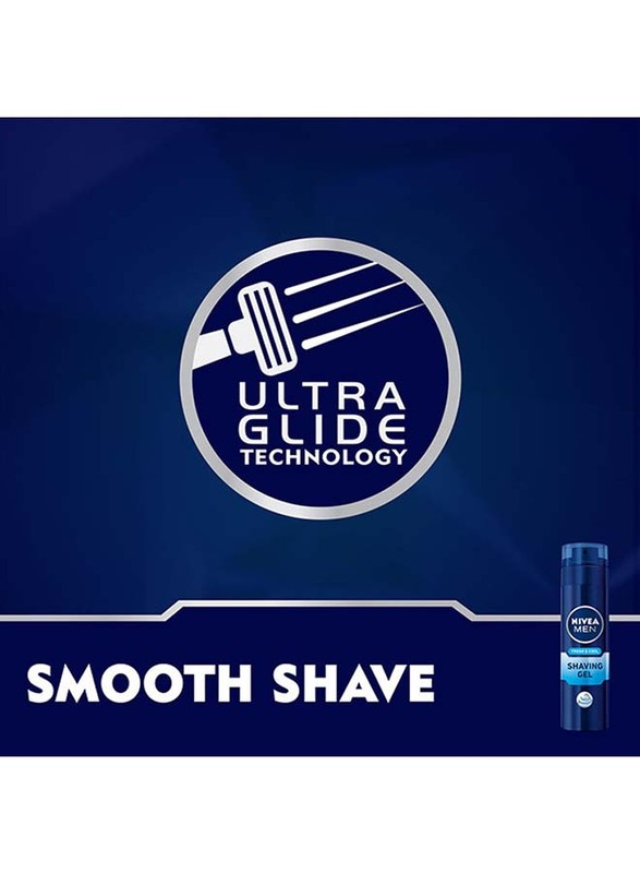 Nivea Men Fresh & Cool Shaving Gel, 200ml