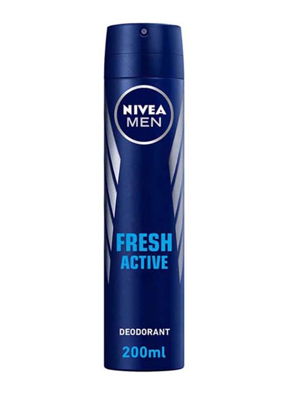 Nivea Fresh Active 48h Deodorant for Men, 200ml