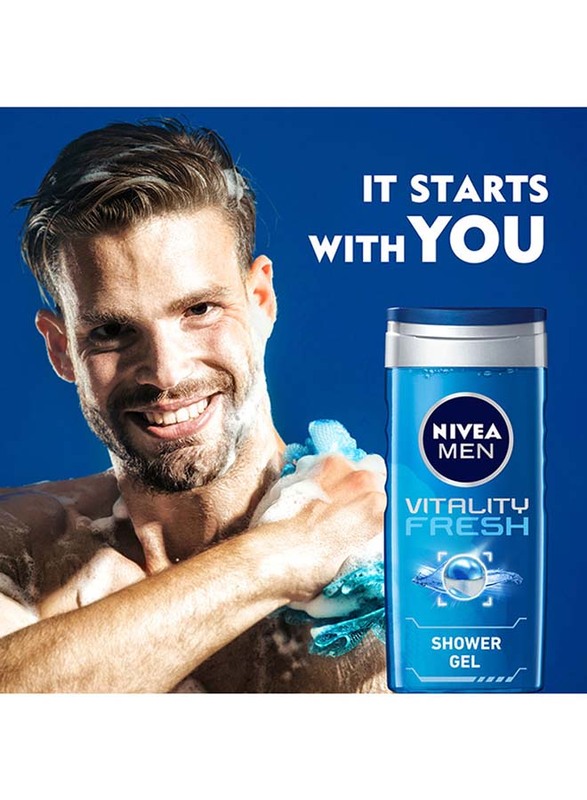 Nivea Vitality Fresh Shower Gel, 250ml