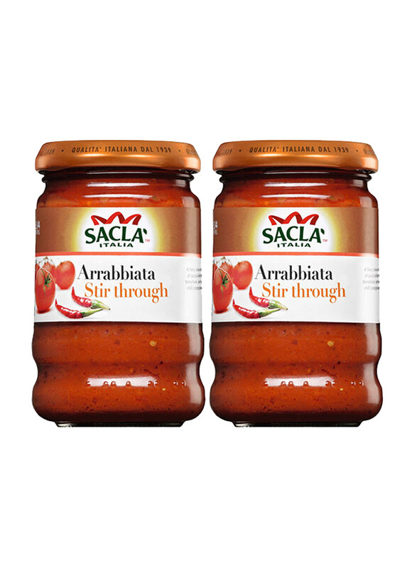 

Sacla Italian Arrabbiata Stir Through Sauce, 2 Bottle x 190g