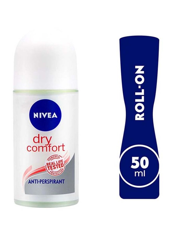 Nivea Dry Comfort Antiperspirant Quick Dry Roll-on for Women, 50ml