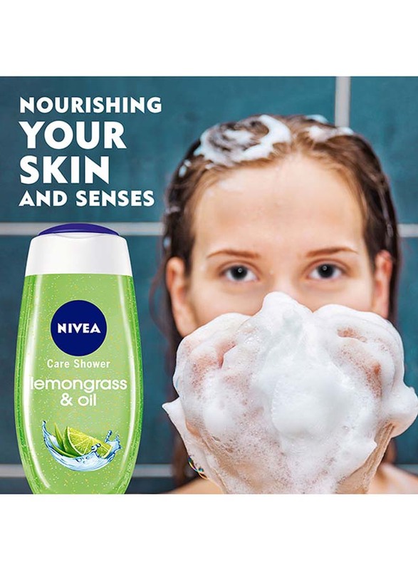 Nivea Lemongrass Oil and Shower Gel, 250ml