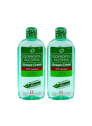 Green Cross Isopropyl Alcohol Antiseptic-Disinfectant with Moisturizer, 2 Pieces x 250ml
