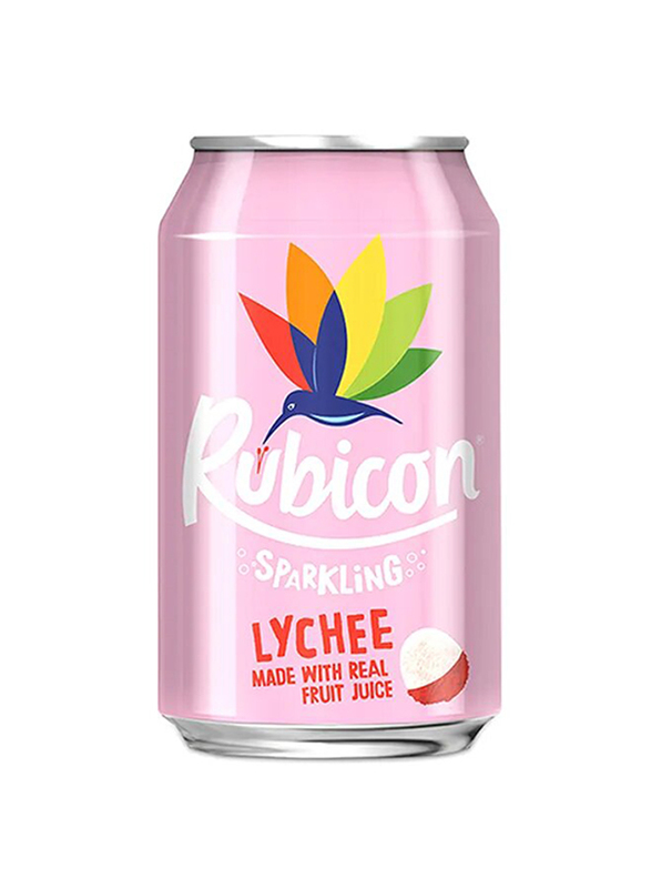 Rubicon Sparkling Lychee Juice, 330ml