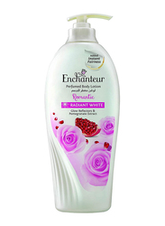 Enchanteur Radiant White Romantic Lotion For Glowing Fairer Skin, 500ml