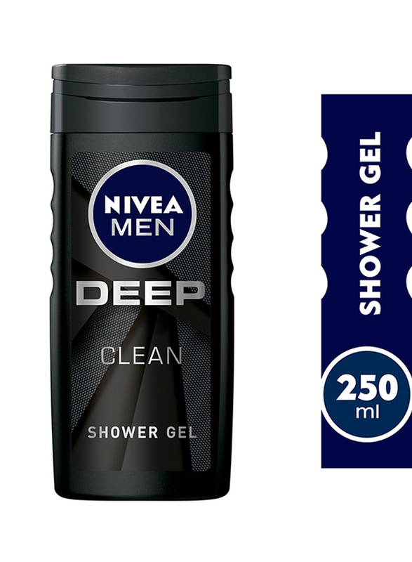 Nivea Deep Clean Microfine Clay Shower Gel, 250ml