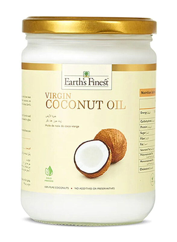 

Earth's Finest Virgin Cold-Pressed Coconut Oil, 500ml