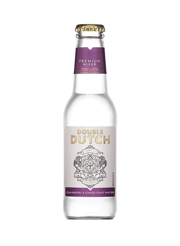 

Double Dutch Cranberry & Ginger Tonic Water, 200ml