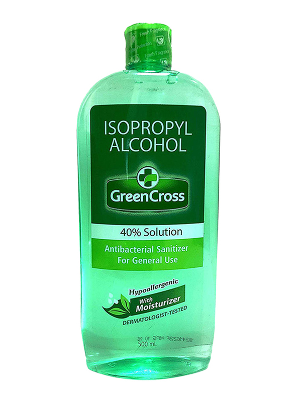 Green Cross Isopropyl Alcohol Antiseptic Sanitizer, 500ml