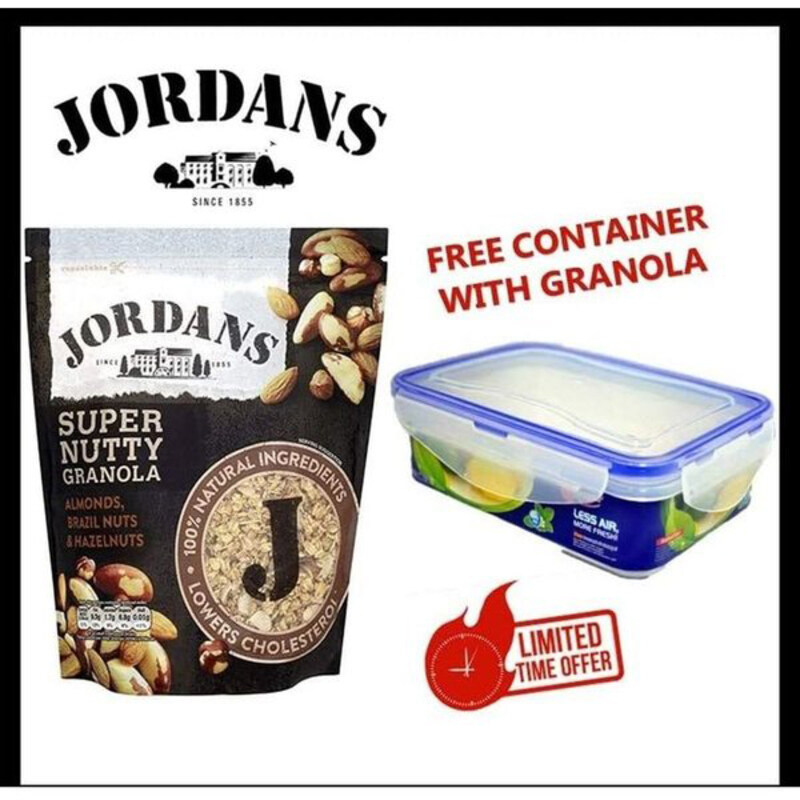 

Jordans Super Nutty Granola with Storage Box, 550g