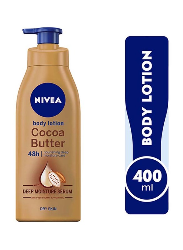 Nivea Cocoa Butter with Vitamin E Body Lotion, 400ml
