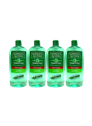 Green Cross Isopropyl Alcohol Antiseptic-Disinfectant with Moisturizer, 4 Pieces x 250ml