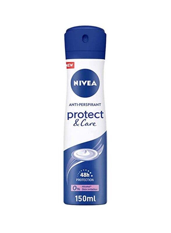 

Nivea Protect & Care Antiperspirant Spray for Women, 150ml