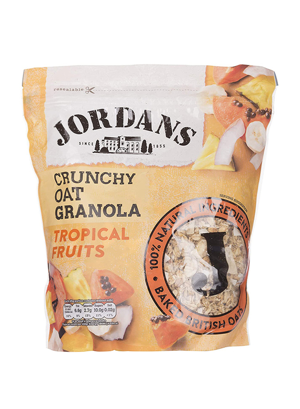 

Jordans Tropical Fruits Crunchy Oat Granola, 750g