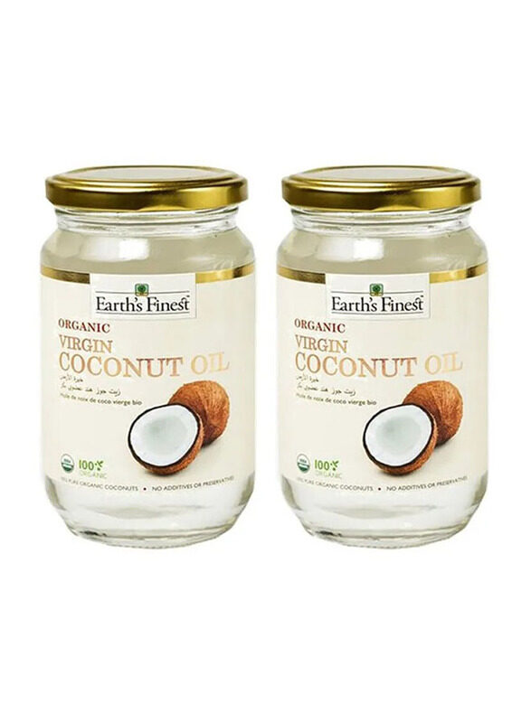 

Earth's Finest Virgin Cold-Pressed Coconut Oil, 2 x 320ml