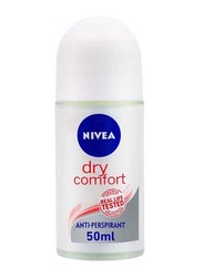 Nivea Dry Comfort Antiperspirant Quick Dry Roll-on for Women, 50ml