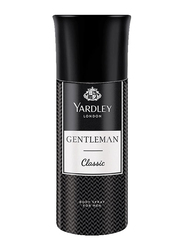 Yardley London Gentleman Classic Body Spray, 150ml